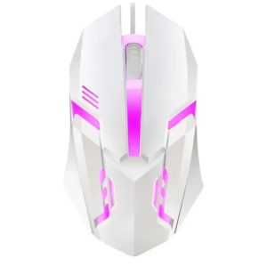USB Wired Colorful Breathing Light Optical Gaming Mouse 1200DPI